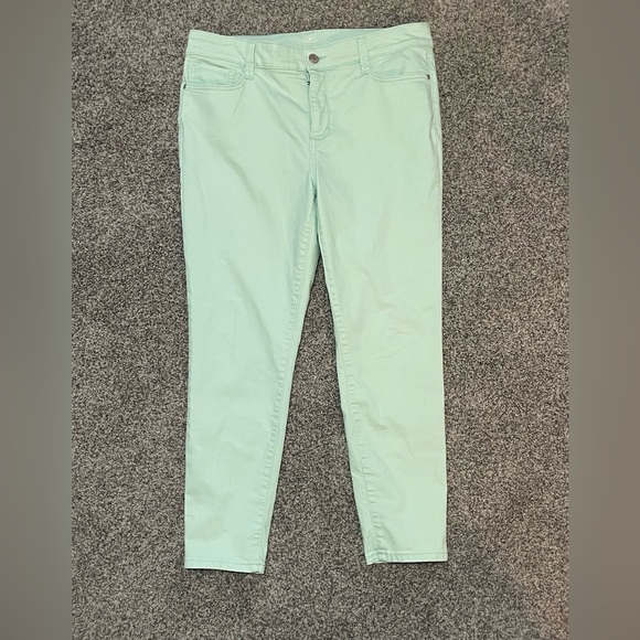 St. John's Bay Jeans St Johns Bay Skinny Jeans Light Mint Green